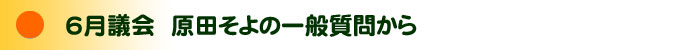 議会報告